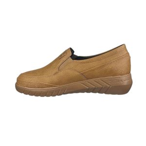 کفش طبی زنانه مدل غزال گلپا (رنگ کرم)