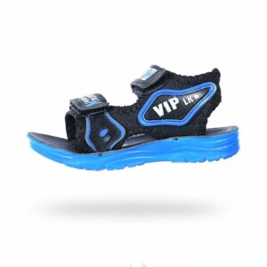 صندل پسرانه مدل Vip (رنگ مشکی آبی)